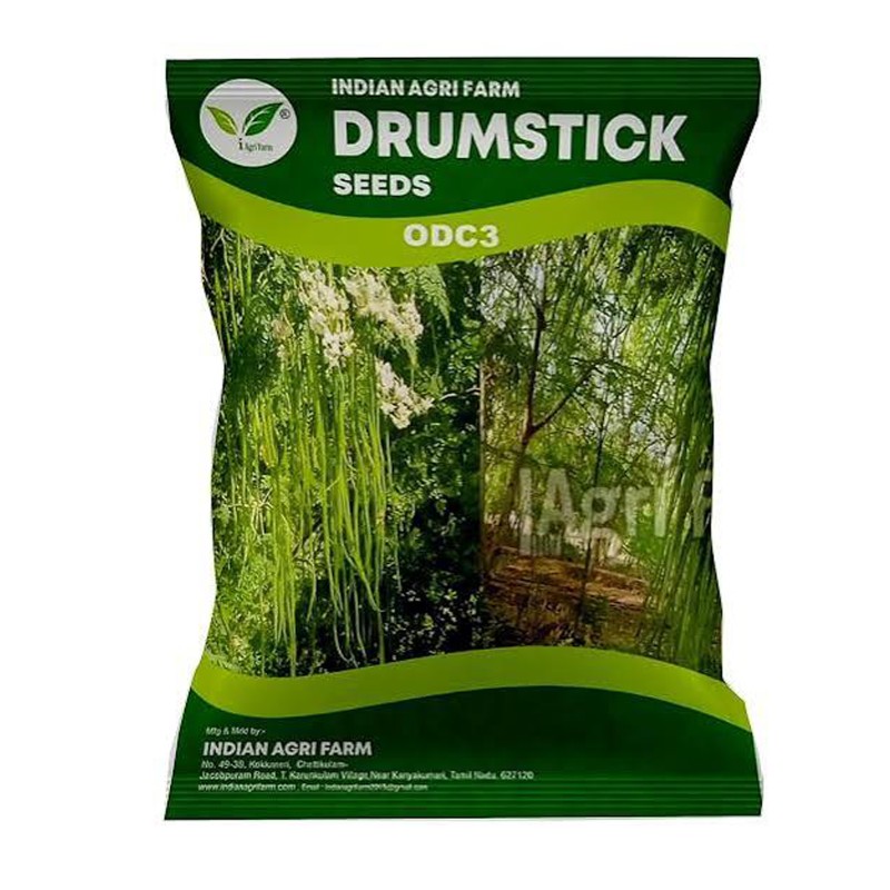 IAgriFarm Moringa/Drumstick Seeds - ODC3 Variety for Plantation